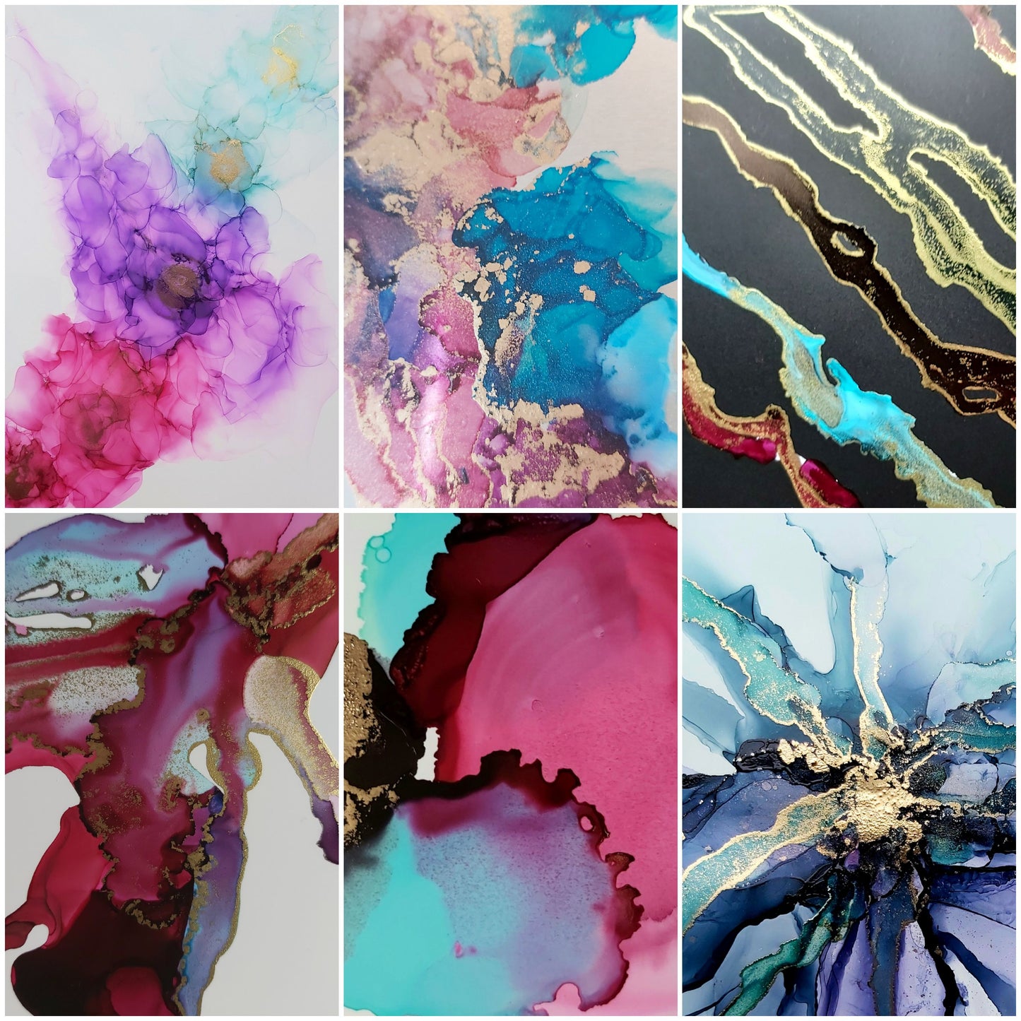 Alcohol Ink Workshop with Leigh Fielding