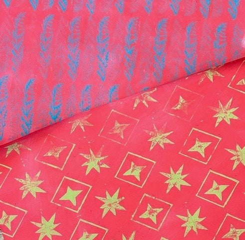 Block Printing Gift Wrap Workshop with Sally Fairclough