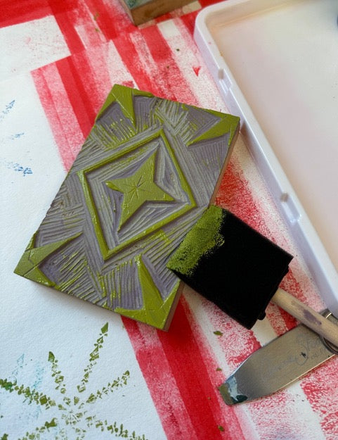 Block Printing Gift Wrap Workshop with Sally Fairclough