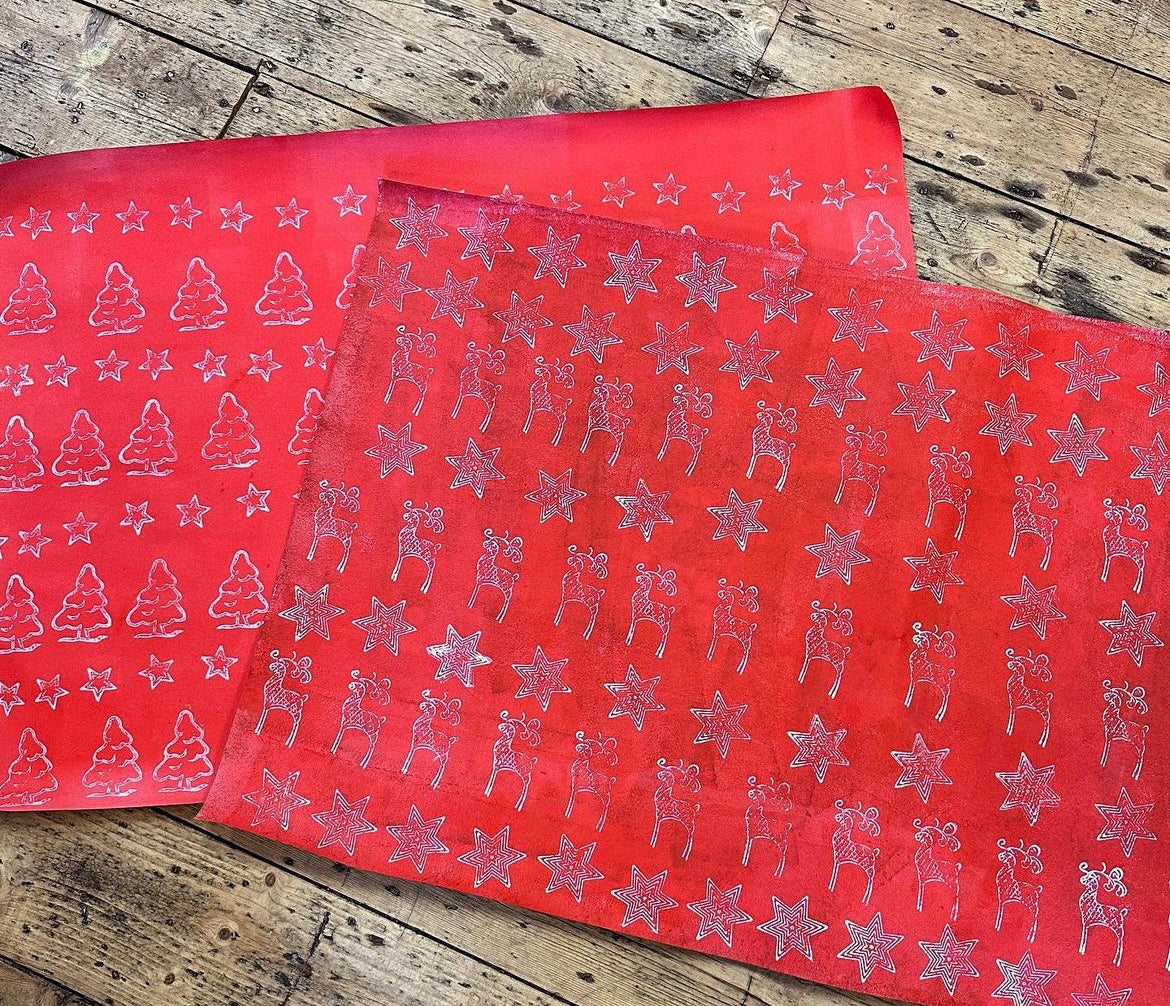 Block Printing Gift Wrap Workshop with Sally Fairclough