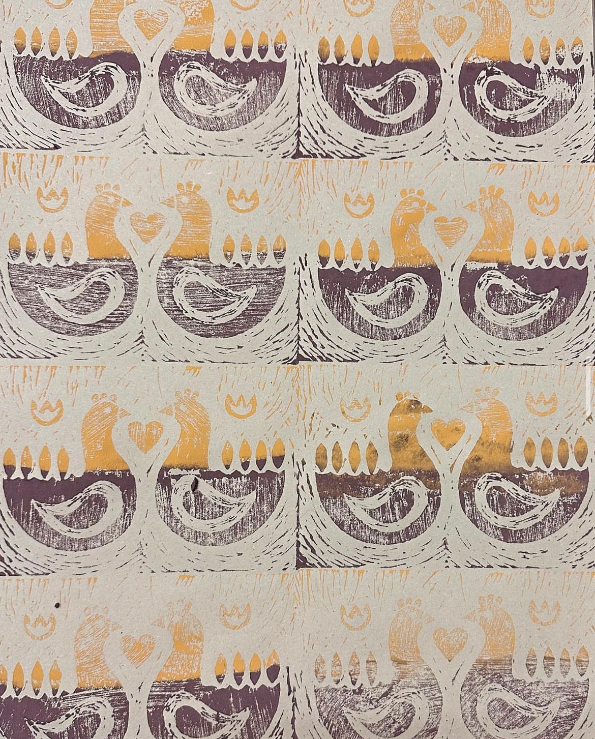 Block Printing Gift Wrap Workshop with Sally Fairclough