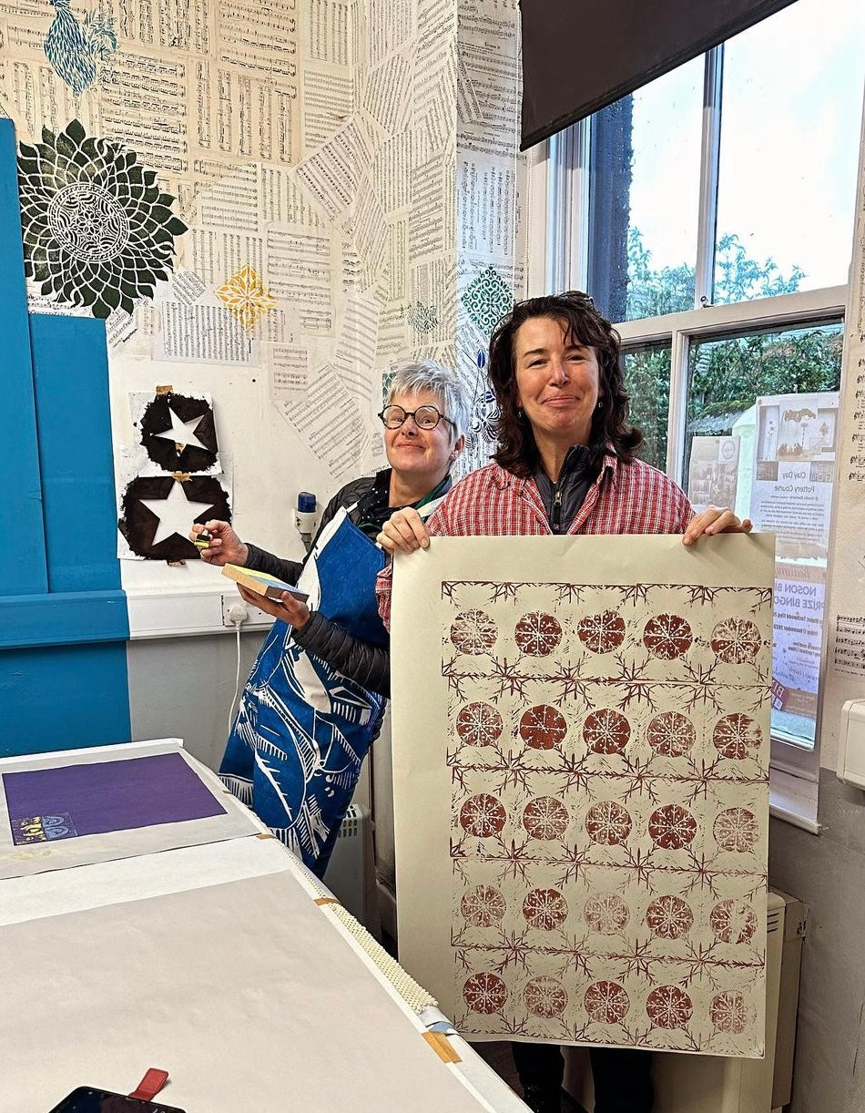 Block Printing Gift Wrap Workshop with Sally Fairclough